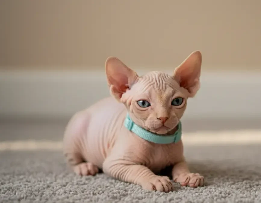 Notre quatrième portée 2025 : chatons Sphynx et Elf d’une lignée confirmée